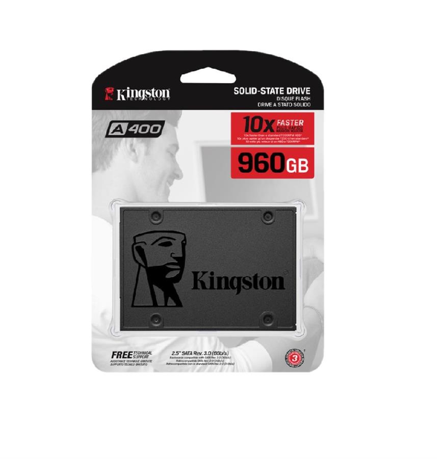DISCO SSD KINGSTON A400 960 GB SATA INTERNO 7 MM