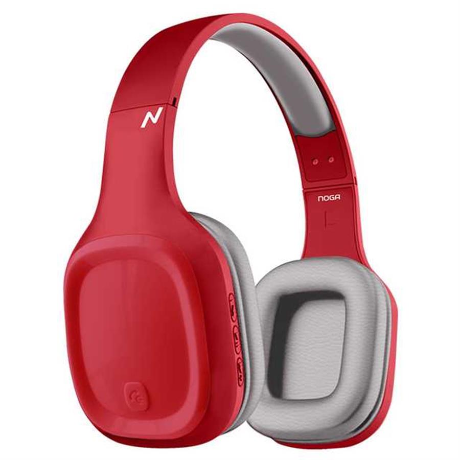 Auricular Inalámbrico Bluetooth Noga NG-918 Rojo