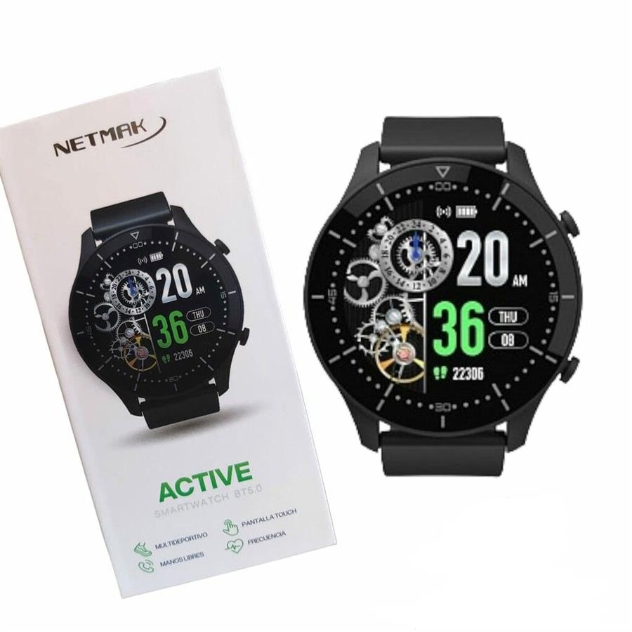 Smartwatch BT 5.0 Touch Netmak (NM-Active)