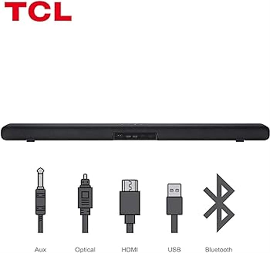 Barra de Sonido TCL TS6100 usb HDMI BT Negro
