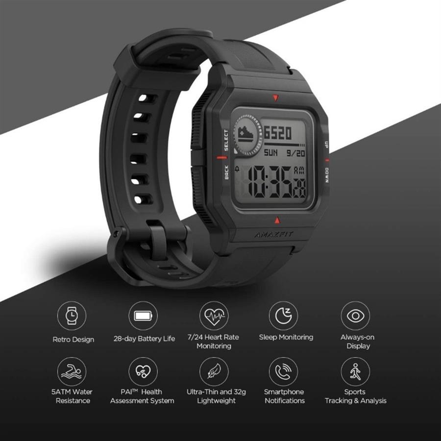 Smartwatch Xiaomi Amazfit Neo Black (A2001)