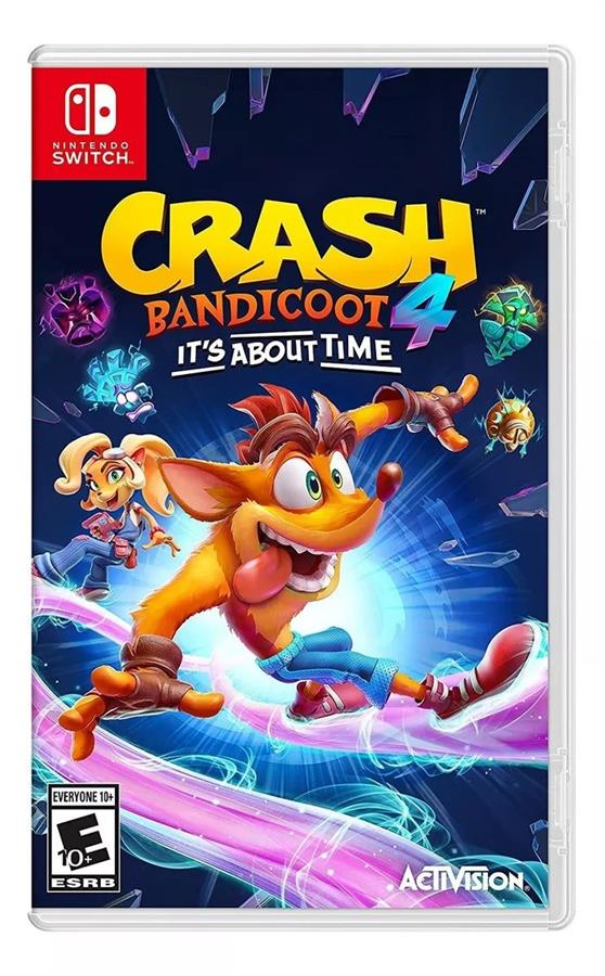 CRASH BANDICOOT 4: ITS ABOUT TIME SWITCH fisico