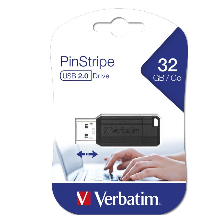 Pendrive Verbatim Microban 32GB Slider Negro