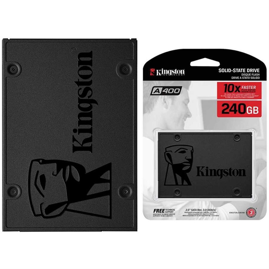 Disco solido SSD 240GB sata III A 400 Kingston