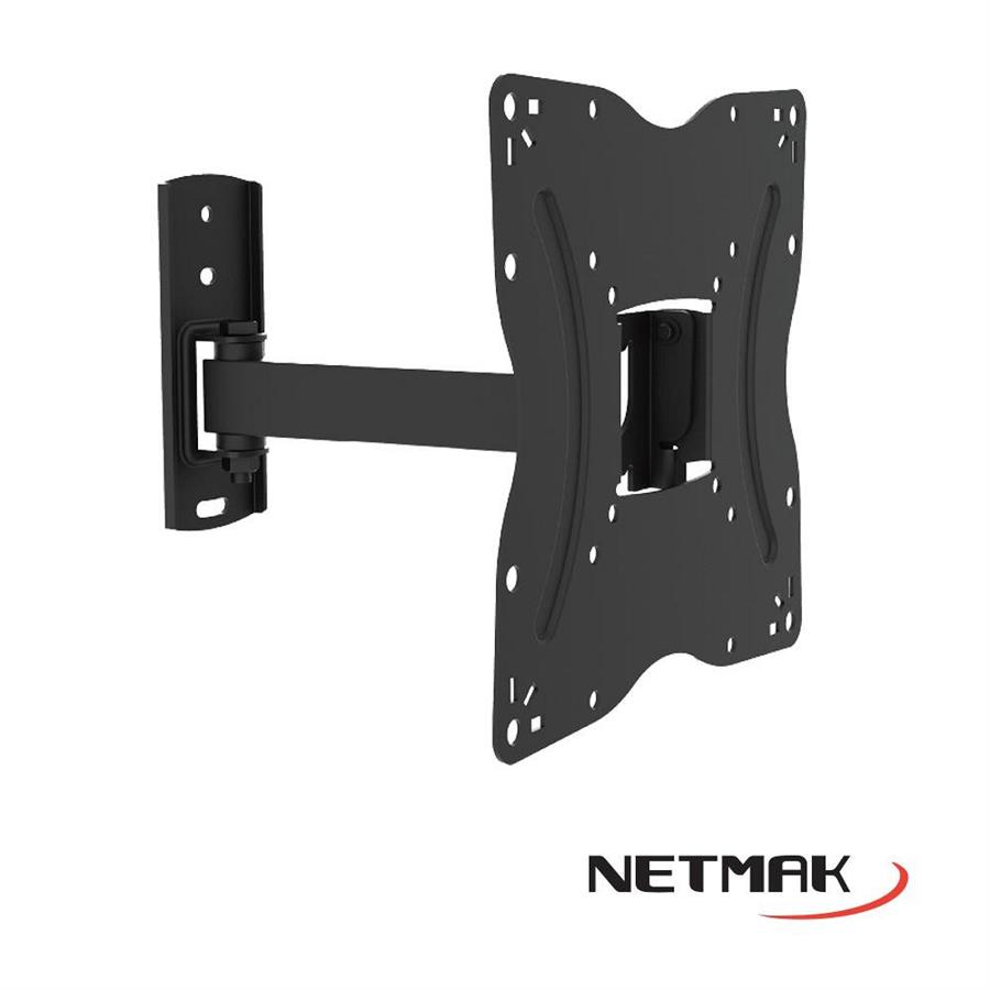 Soporte TV Netmak 17" a 42" Giratorio 25KG st15