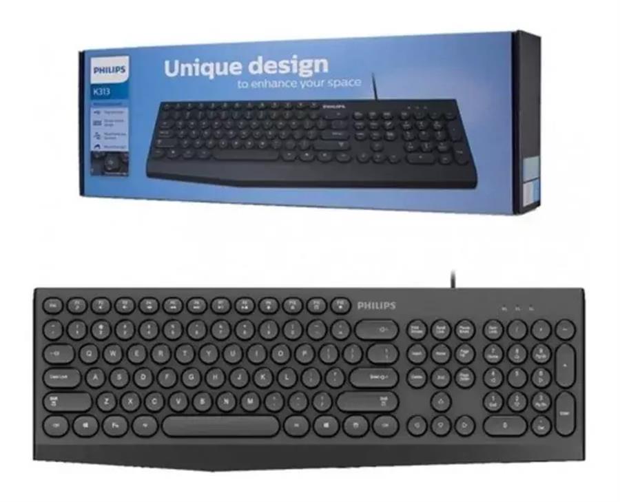 Teclado Philips K313 USB