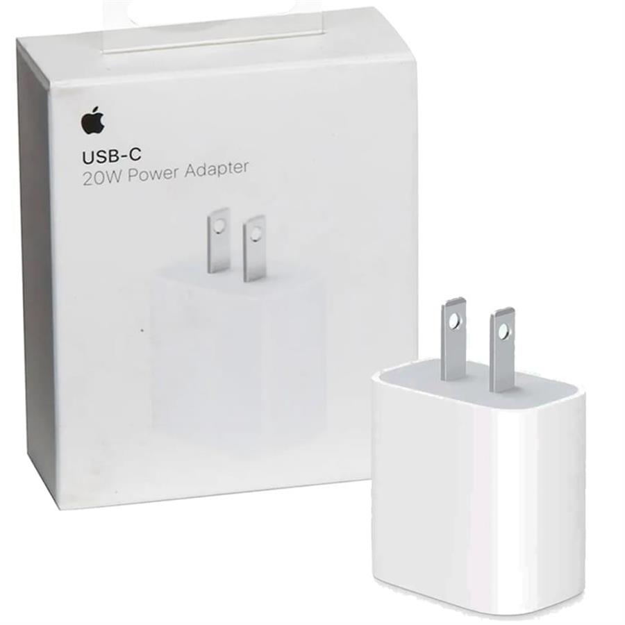Cabezal De Apple Original 20W USB-C (patas rectas)