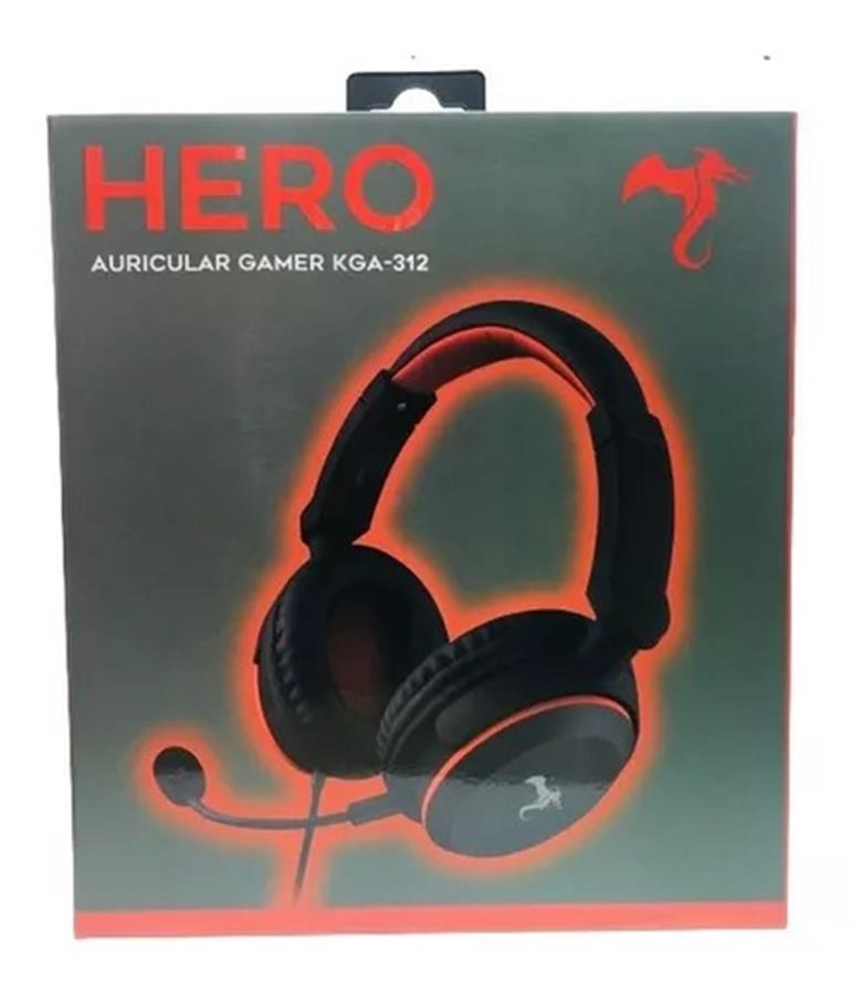 Auricular Kolke Hero KGA-312 rojo