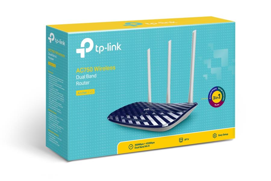 Router Tp link Archer C20 AC750 Dual band