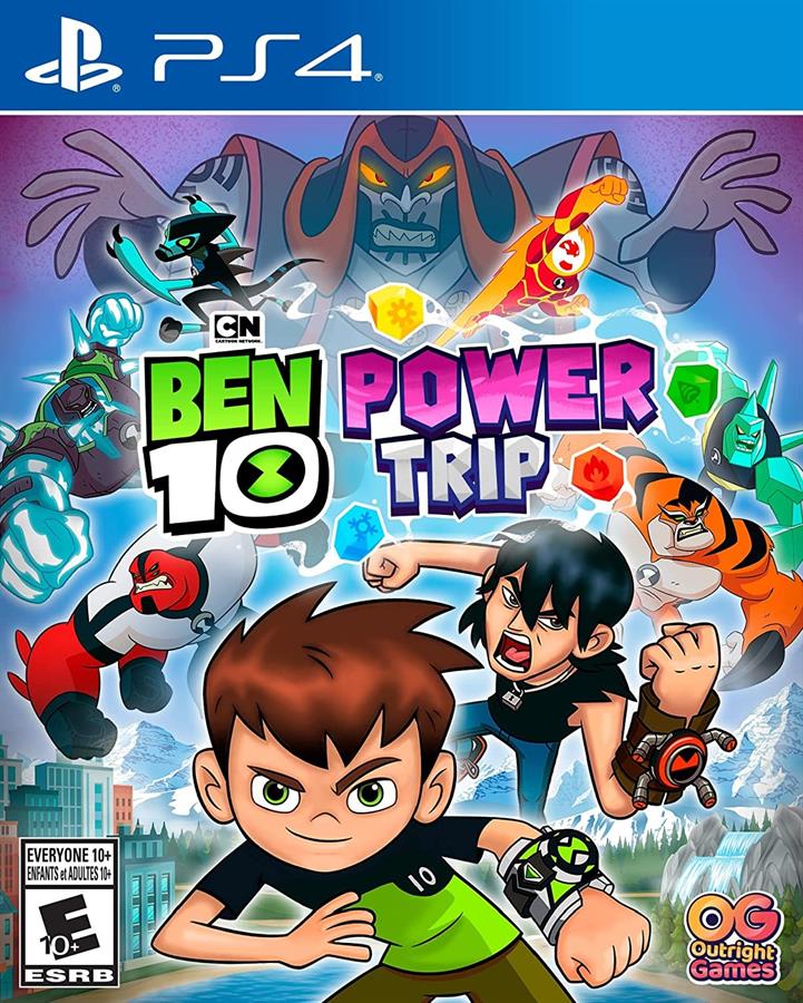 BEN 10 POWER TRIP PS4 fisico