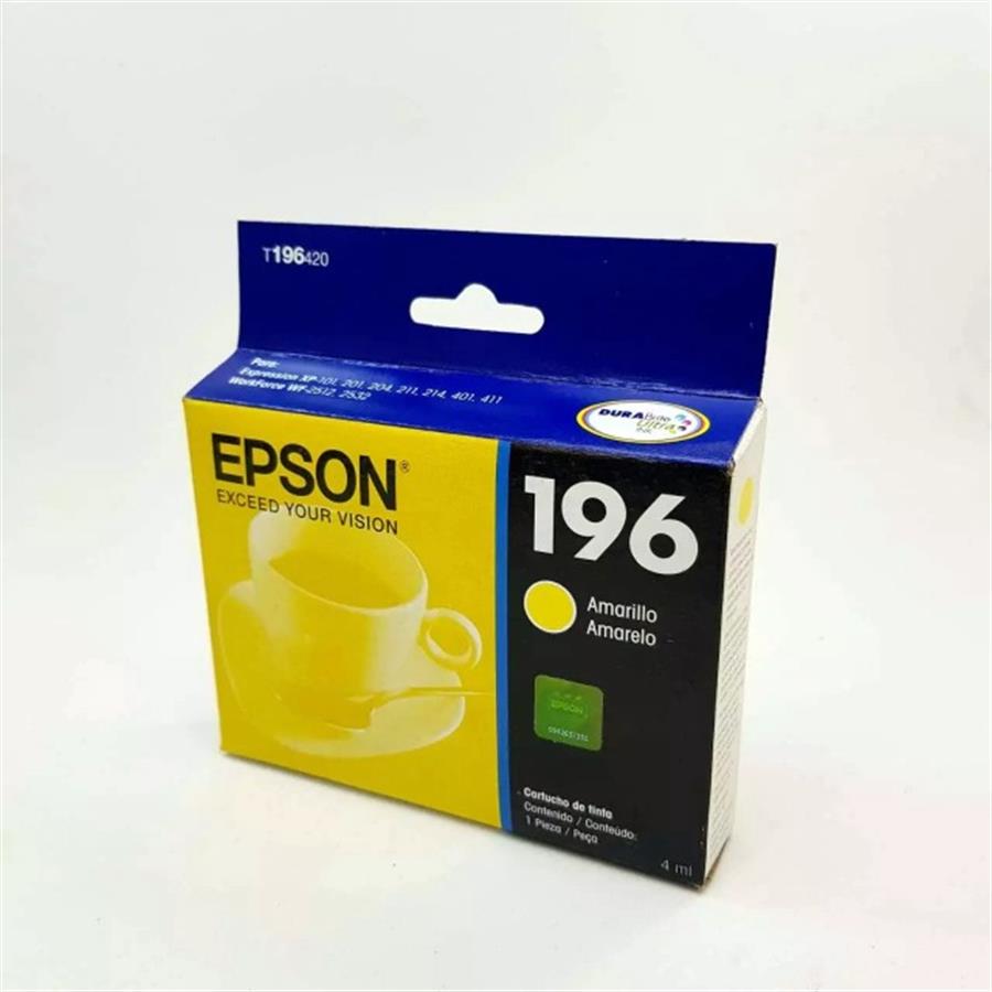 Cartucho Epson 196 original Amarillo