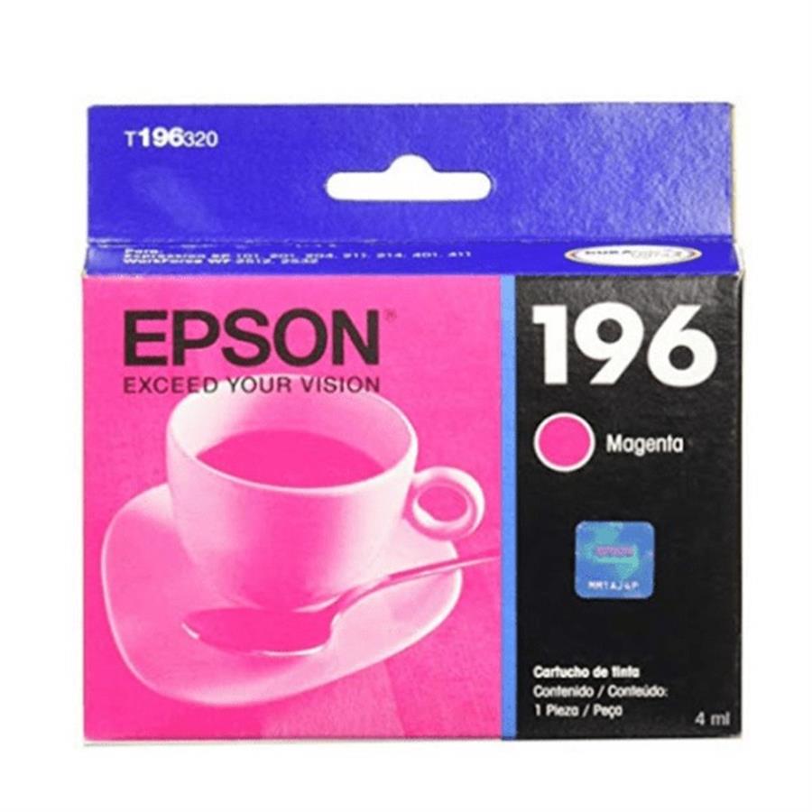 Cartucho Epson 196 original magenta