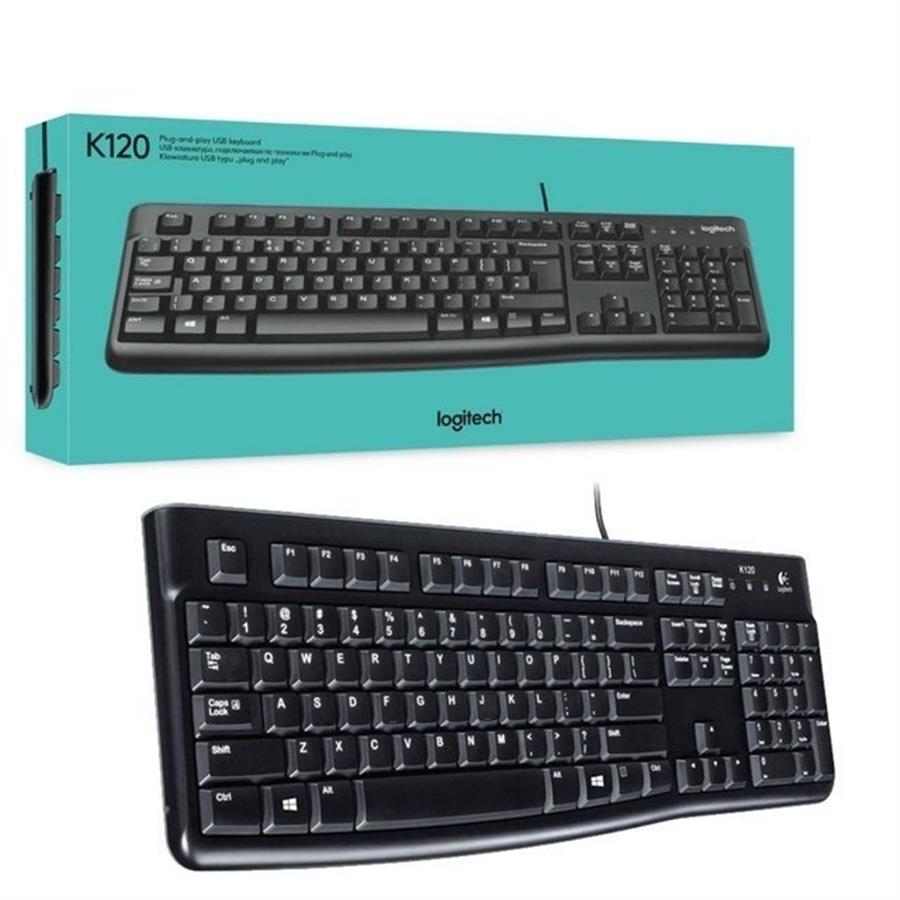 Teclado Logitech K120 usb