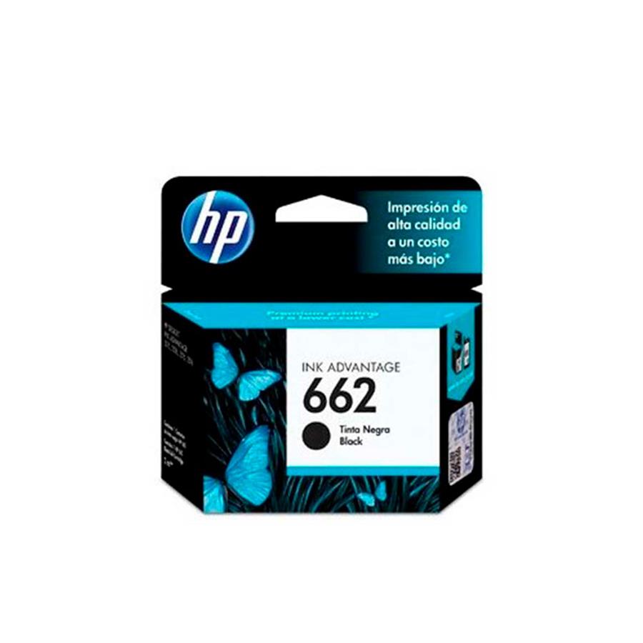Cartucho HP 662 ORIGINAL NEGRO