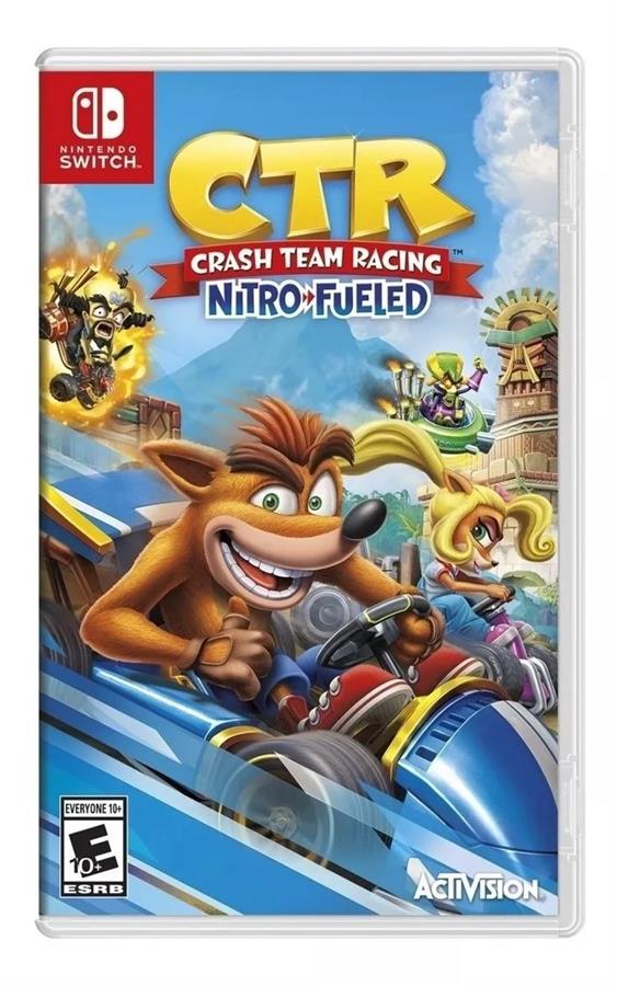 CRASH TEAM RACING NITRO FUELED SWITCH fisico
