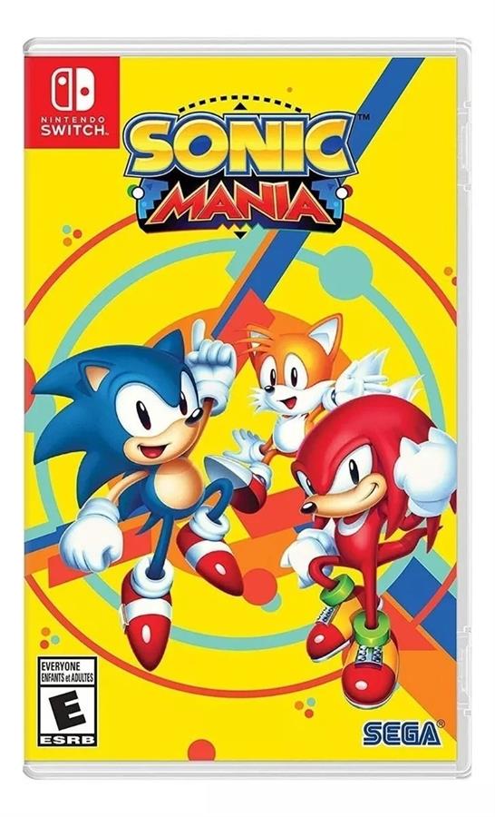 SONIC MANIA switch fisico