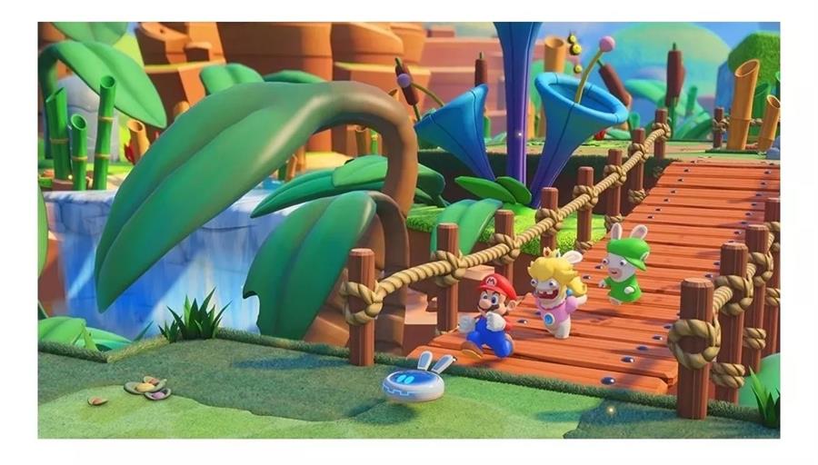 MARIO + RABBIDS KINGDOM BATTLE SWITCH fisico