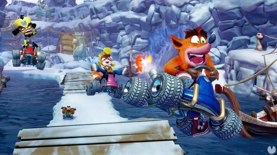 CRASH TEAM RACING NITRO FUELED SWITCH fisico