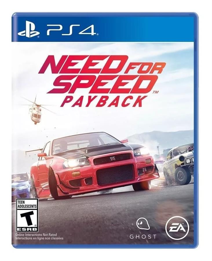 NEED FOR SPEED PAYBACK PS4 fisico