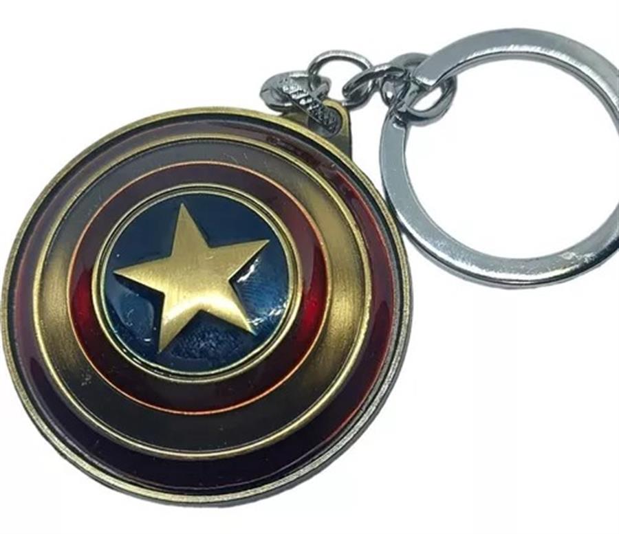 Llavero Escudo Capitan America metal