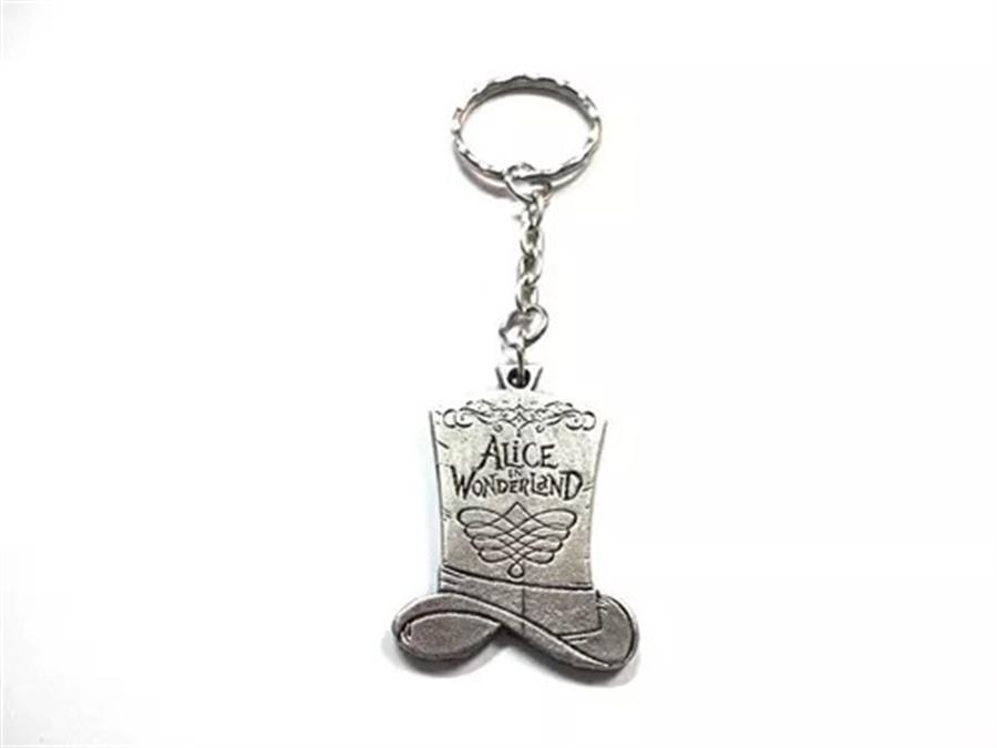 Llavero Alicia en el pais de las maravillas sombrero
