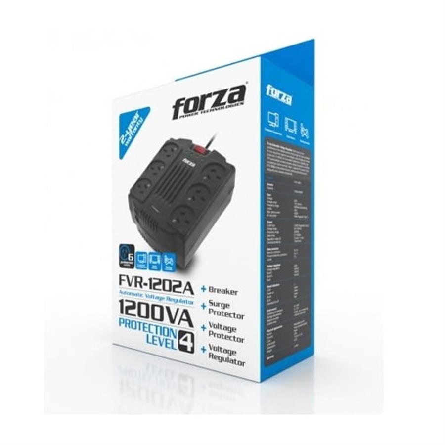 Estabilizador Forza 1600 va/  800 w