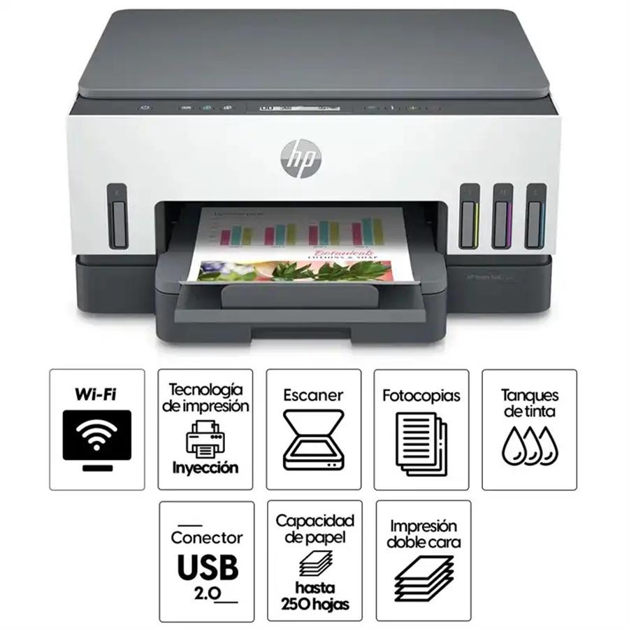 Impresora Multifuncional Hp Smart Tank 720