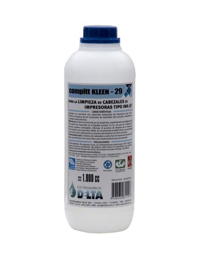 Limpiador de Cabezales Compitt Kleen-29 x 1000 Cc DELTA (DTI)