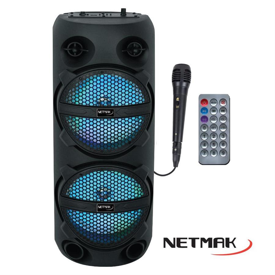 Parlante bluetooth Netmak Pariseo