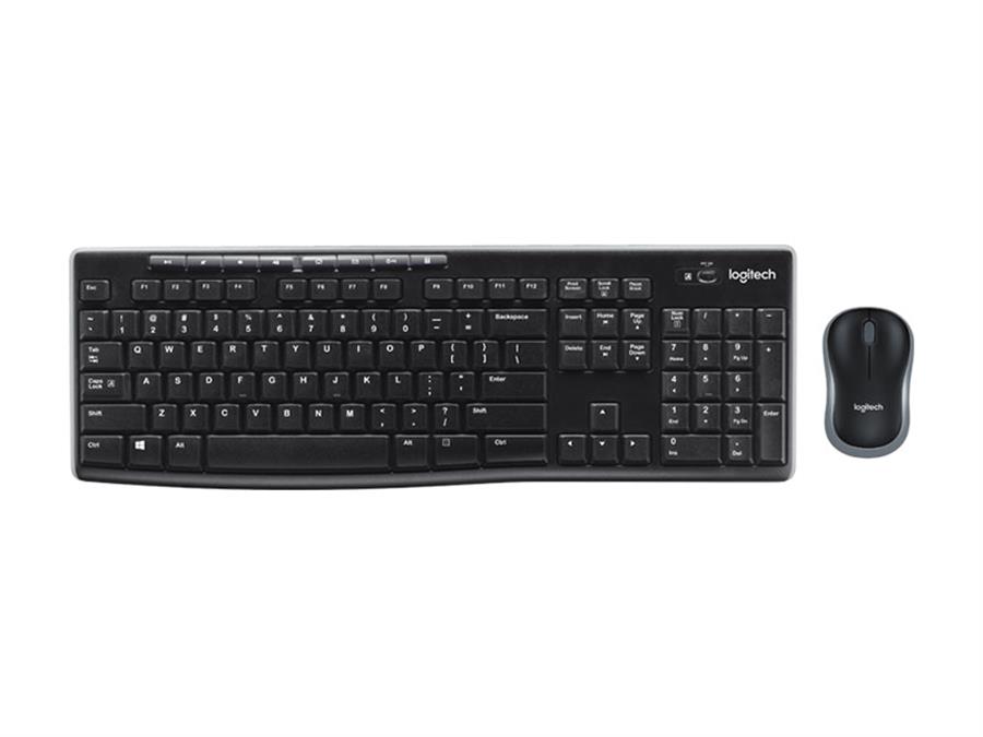Teclado y Mouse Inalámbrico Logitech MK270