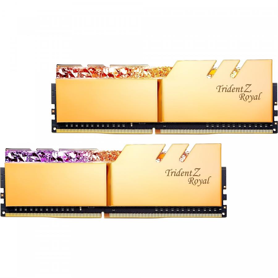 Memoria Gskill Trident Z Royal Gold 16GB RGB (2X8) (DDR4) (3600 MHz)