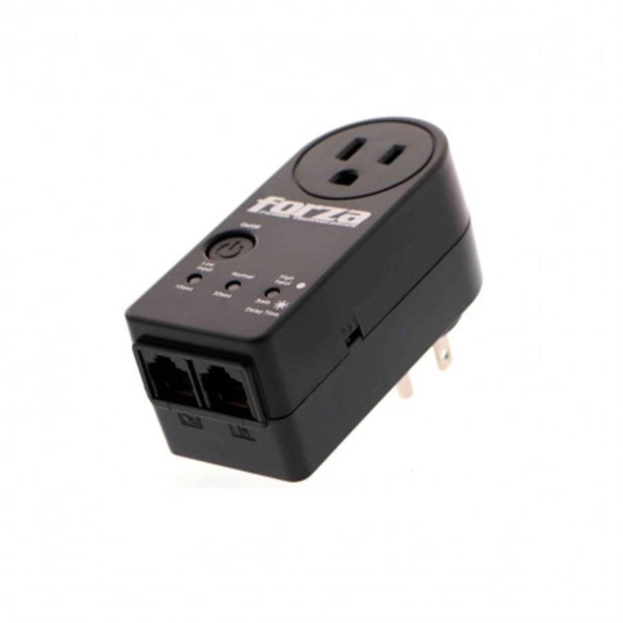 Protector de Voltaje Forza (FVP-1202N-A) Negro