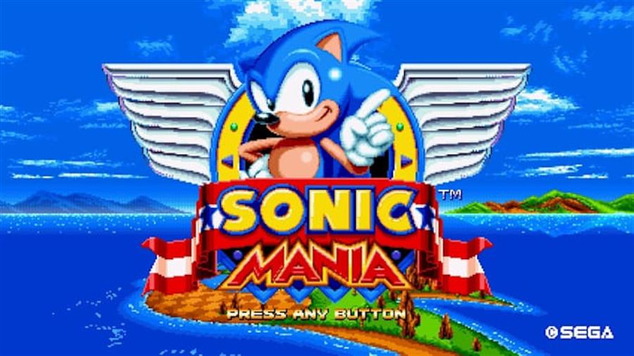 SONIC MANIA switch fisico