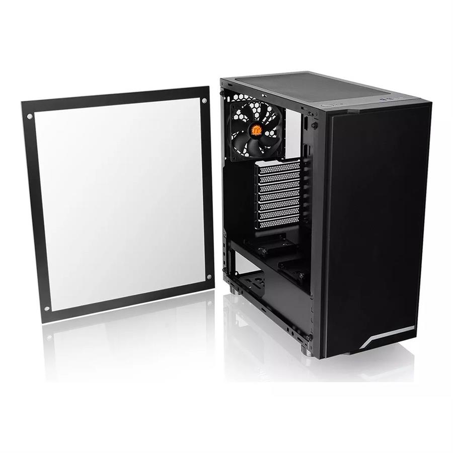 Gabinete Thermaltake H100 TG Negro