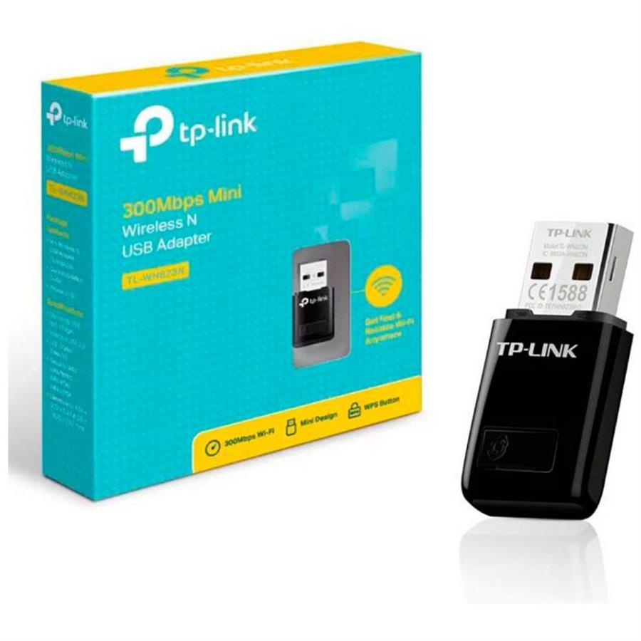 Receptor de wi fi pc TP link 300 mbps TL-WN823N