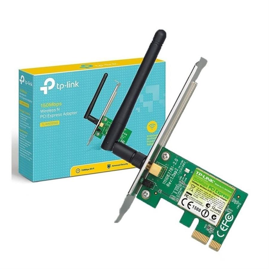 Placa Wifi PCI 150 mbps - Tp link TL-WN781ND