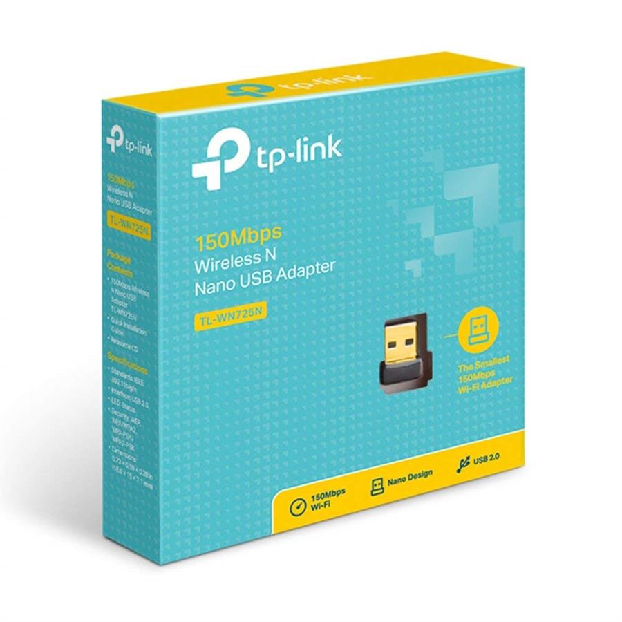 Receptor de WIFI 150 mbps TP LINK TL WN725N