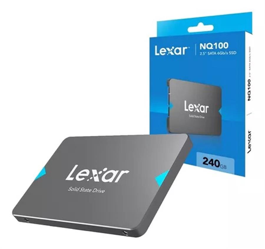 Disco SSD 240GB Lexar 2.5" NQ100