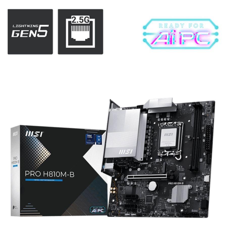 Motherboard MSI PRO H810M-B LGA 1851 DDR5