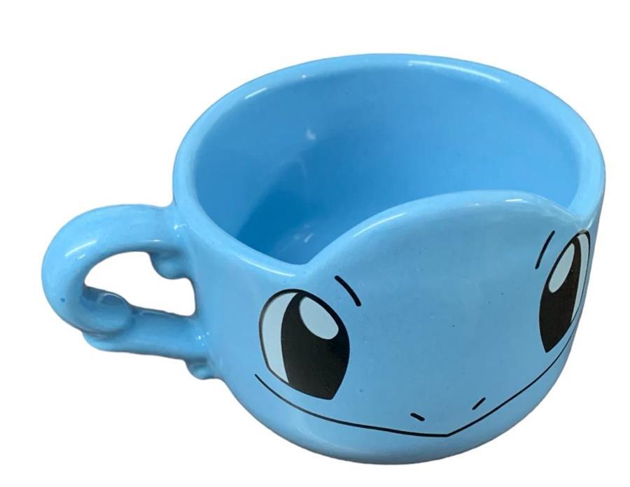 TAZA POKEMON SQUIRTLE CABEZA 3D
