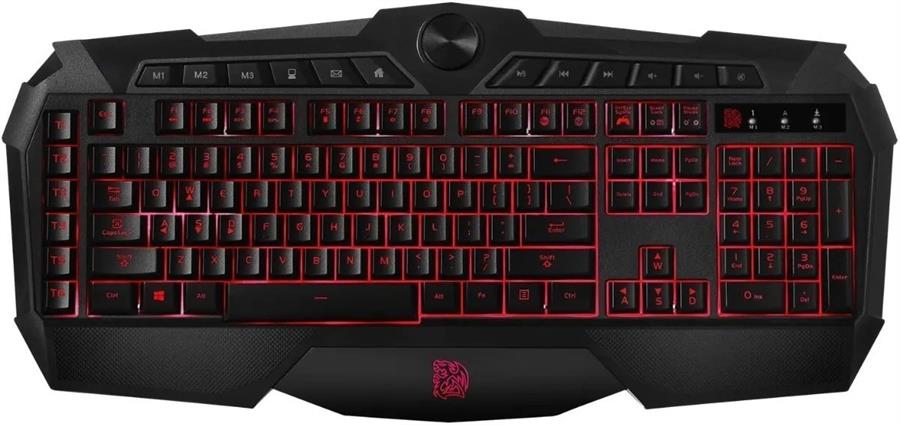 Teclado USB Gamer Thermaltake Challenger Prime con Luz