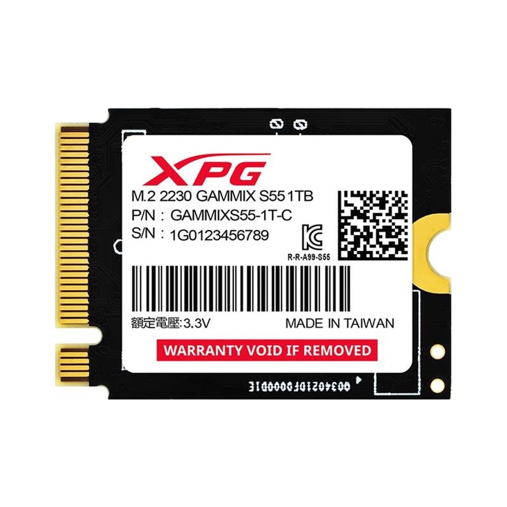 Disco SSD XPG Gammix S55 1TB M.2 2230 PCIe Gen4x4