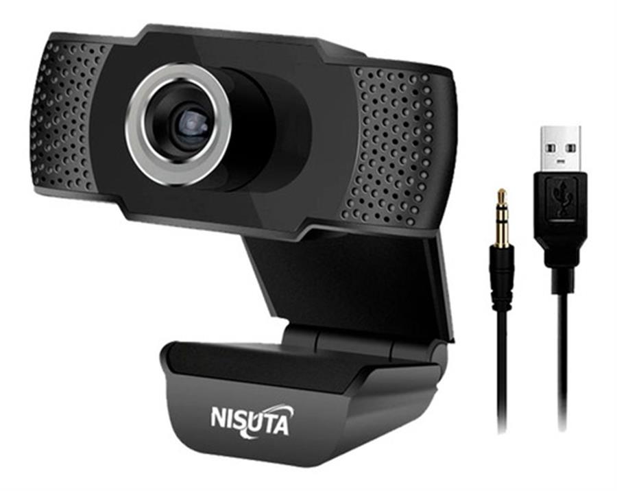 Camara Webcam Nisuta 720p C7 Microfono (Ns-Wc400)