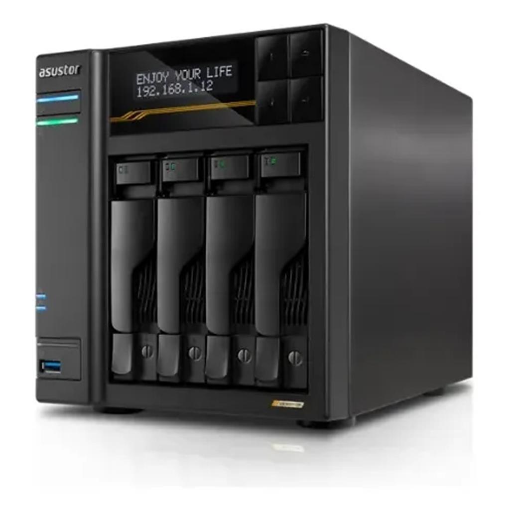 Asustor NAS Tower Lockerstor 4 Gen 3 AS6804T 4X3.5/2.5