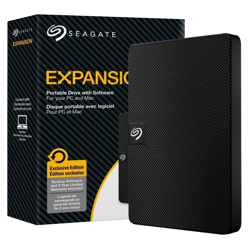 HD Seagate Externo 4Tb USB 3.0 Expansion Black (7315)