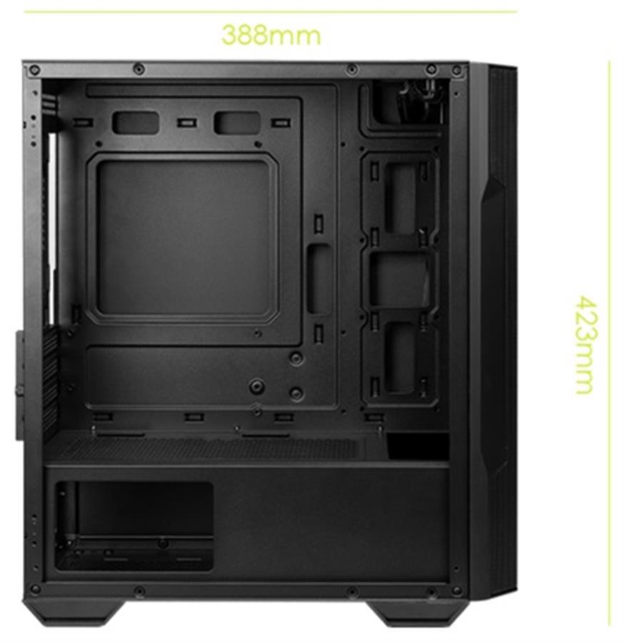 Gabinete Msi Mag Forge M100A Acrilico Mid-Tower Fan Rgb X4  (2237)