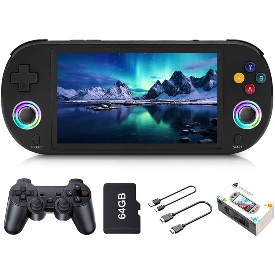 Consola Portatil SJAM M22P 64GB 5.5" 20.000 Juegos + Joystick (consultar colores disponibles)