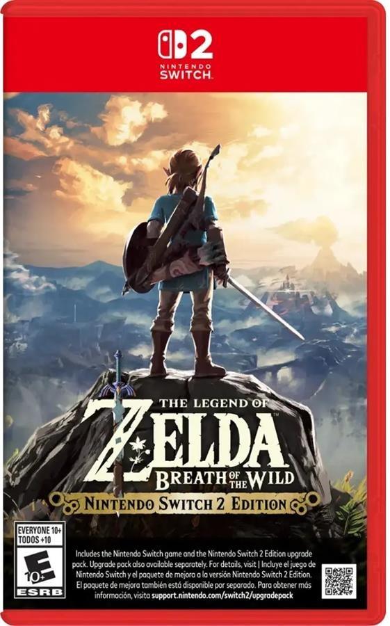 The Legend Of Zelda: Breath Of The Wild físico NSW2