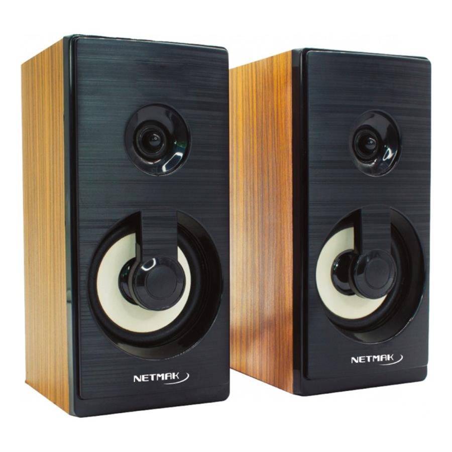 Parlante Netmak Bora Madera