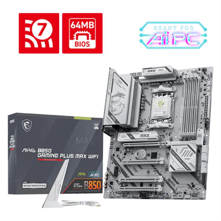 Motherboard MSI MAG B850 GAMING PLUS MAX WIFI AM5